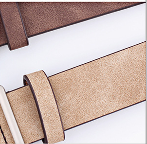 All-match Square Buckle Pu Fashion Trend Belt
