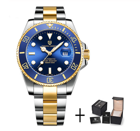 PAGANI Automatic steel watch