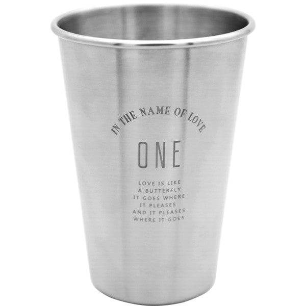 Stainless steel water cup