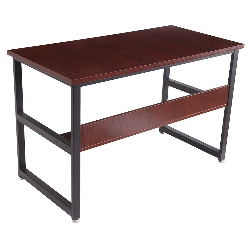 Home Computer Desk With Bookshelf Office Desk Workstation PC Laptop Study Table