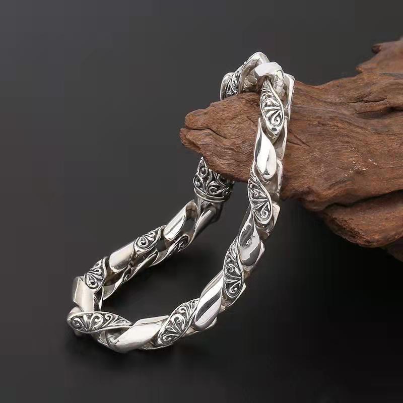 Simple Domineering Bracelet Classic Pin Buckle