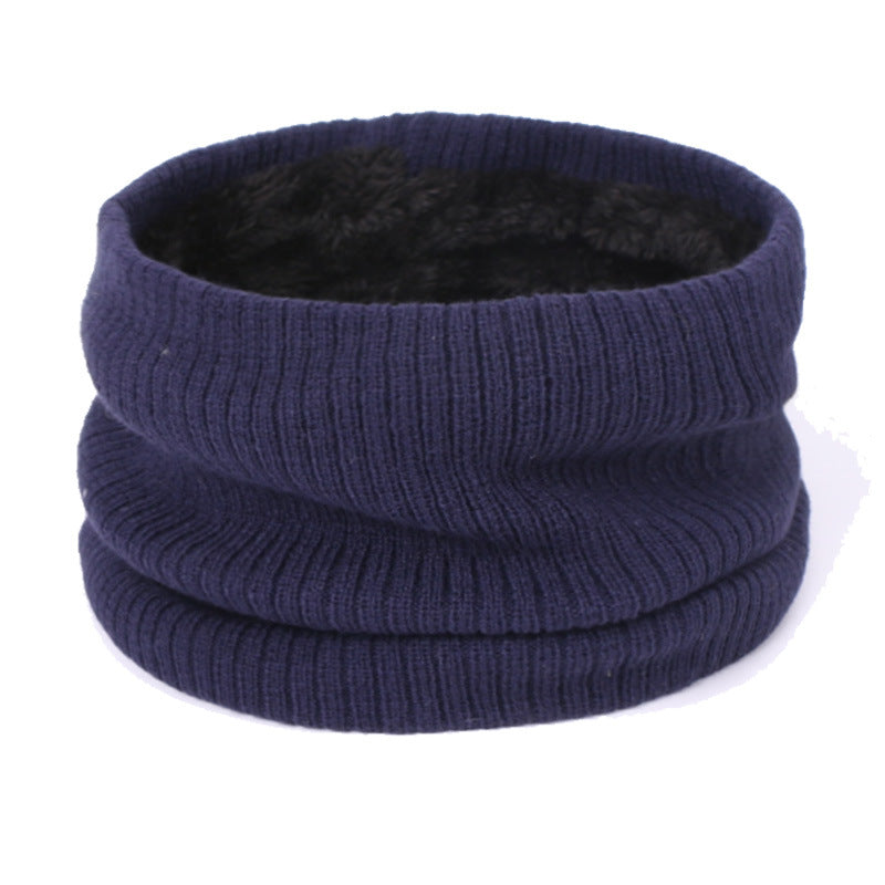 Men's And Women's Knitted Set Autumn And Winter Thickening