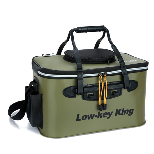 Mounchain Fishing Portable EVA Folding Bucket Water Tank Fish Storage Box for Live Fish fishing tackle boxes