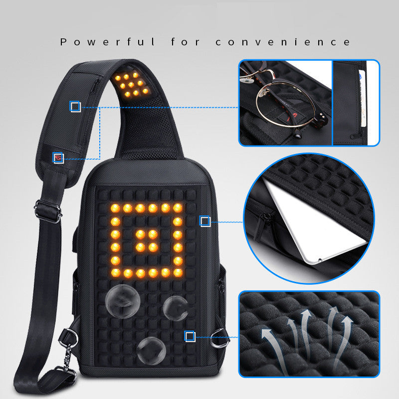 Fashion Chest Bag Large Capacity Messenger Bag