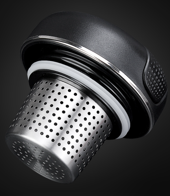 350ml Office Mug With Tea Drain Handle