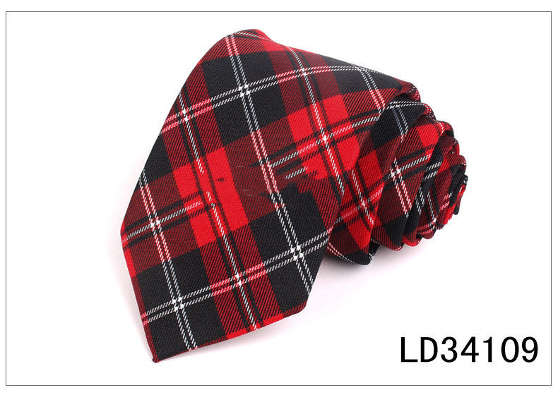 Plaid Series 7cm Men's Ties