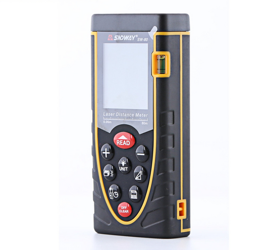 Range finder 80 meters 100 meters high precision infrared measuring instrument laser electronic ruler