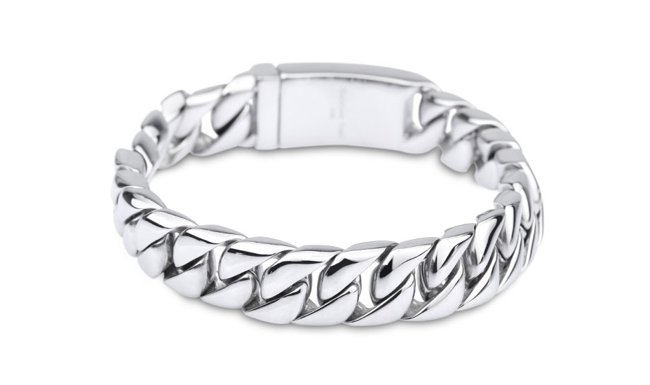Titanium steel bracelet fashion trend titanium steel Men's bracelet