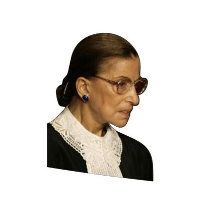 Pope Francis Ruth Bader Ginsburg Car Window Sticker
