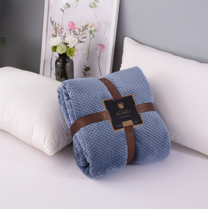 Beibeirong Mesh Pineapple Sofa Leisure Blanket