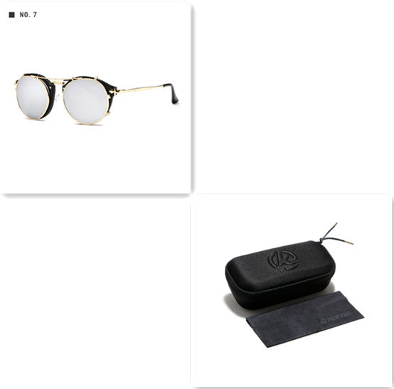 Round ladies outdoor sunglasses
