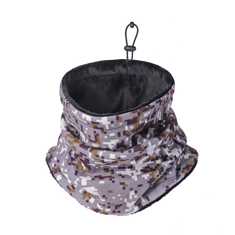 Thick Fleece Scarf To Keep Warm And Windproof