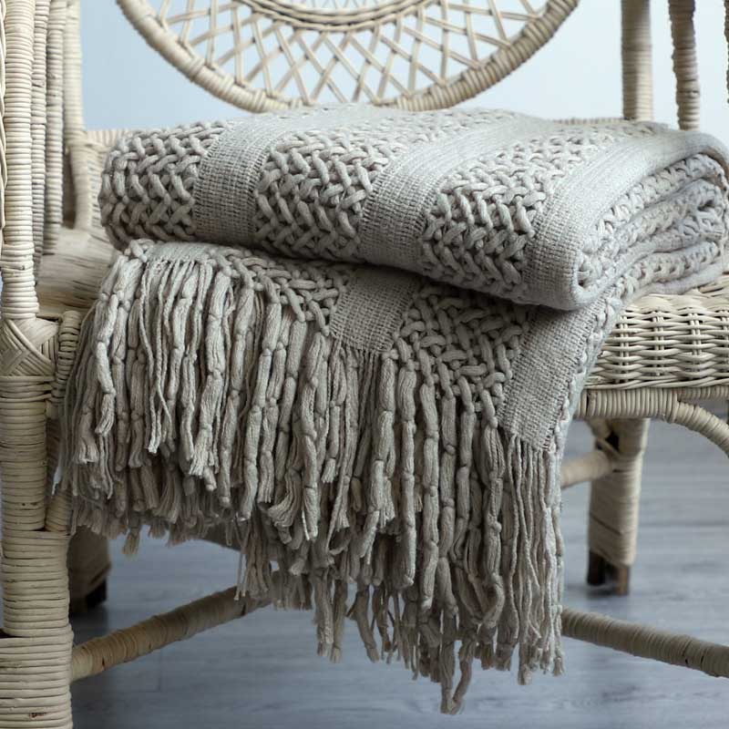 Bed And Breakfast Decoration Blanket Bed End Blanket