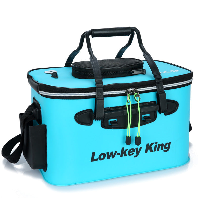 Mounchain Fishing Portable EVA Folding Bucket Water Tank Fish Storage Box for Live Fish fishing tackle boxes