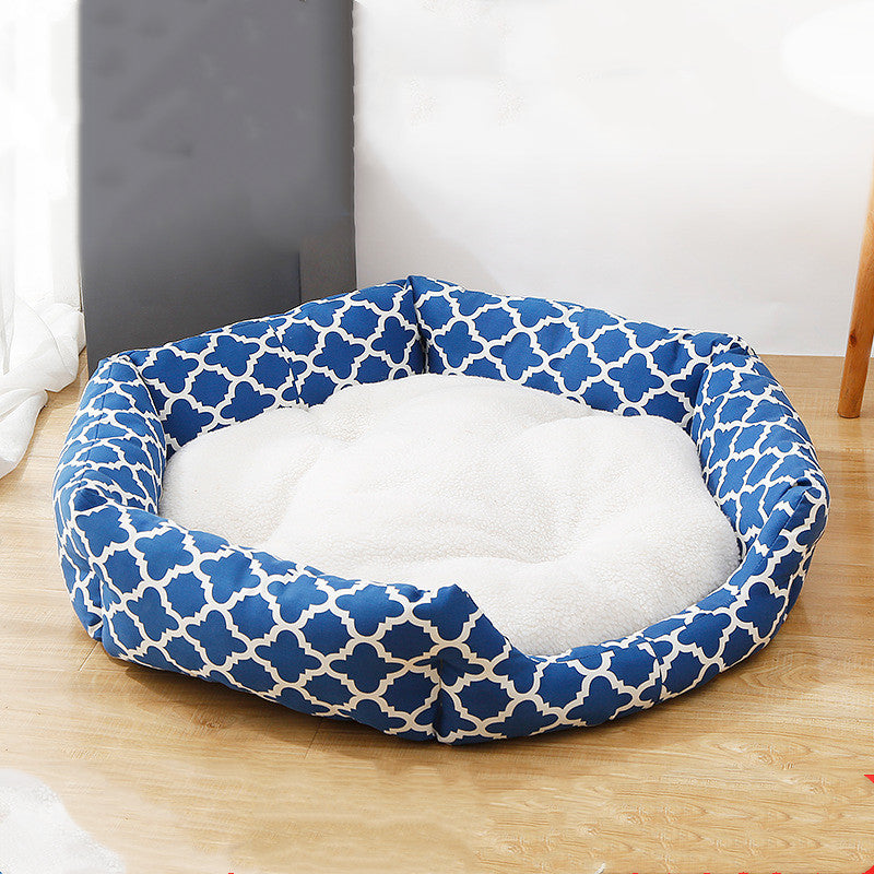 Pet kennel summer pet bed