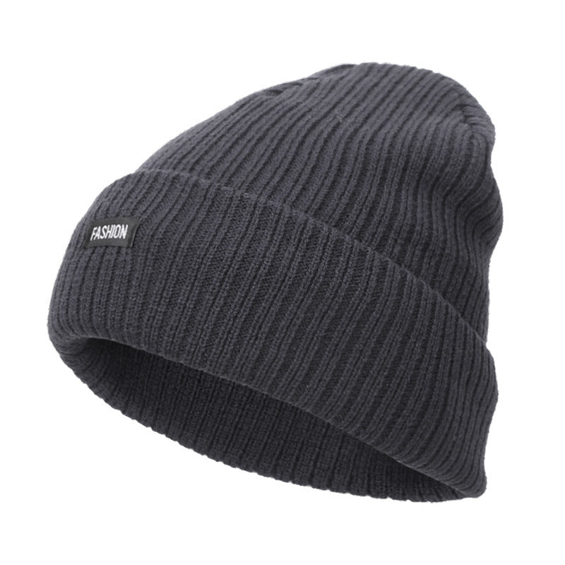 Men's And Women's Knitted Set Autumn And Winter Thickening