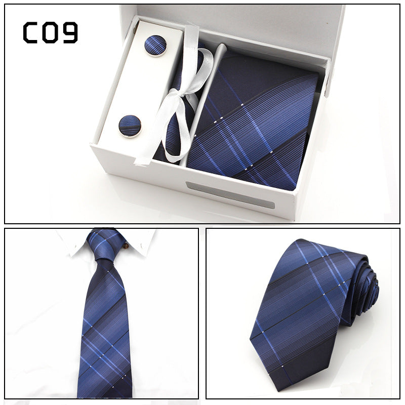 Six-piece men's formal tie