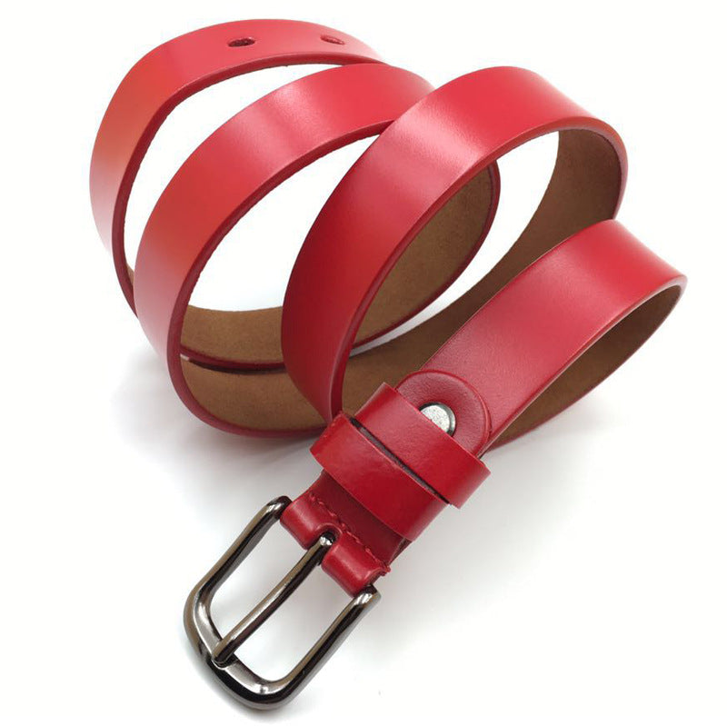 Car thread ladies belt belt cowhide needle