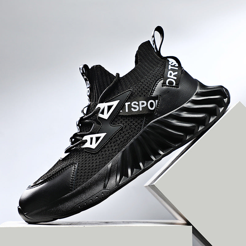 Men's Running Shoes Lightweight Non Slip Sneakers Breathable