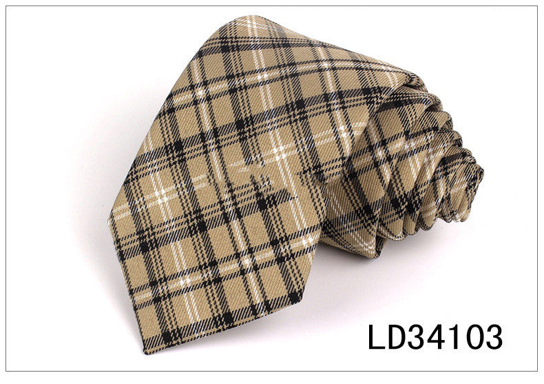 Plaid Series 7cm Men's Ties