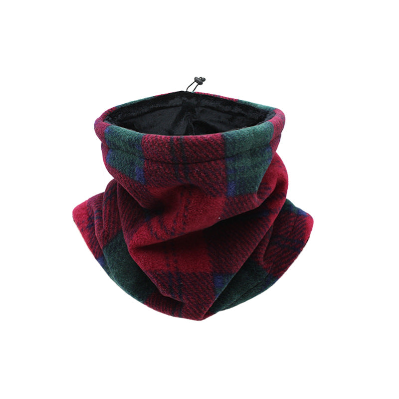 Thick Fleece Scarf To Keep Warm And Windproof