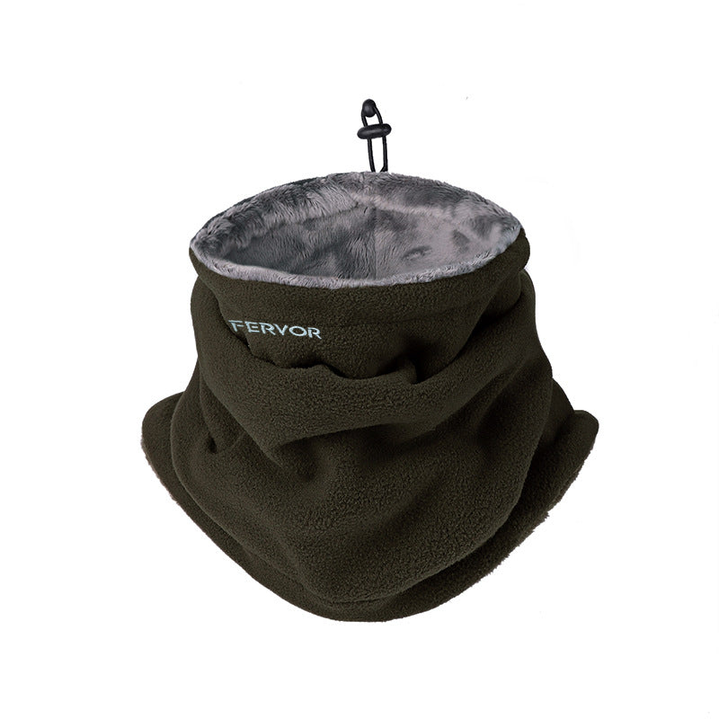 Thick Fleece Scarf To Keep Warm And Windproof