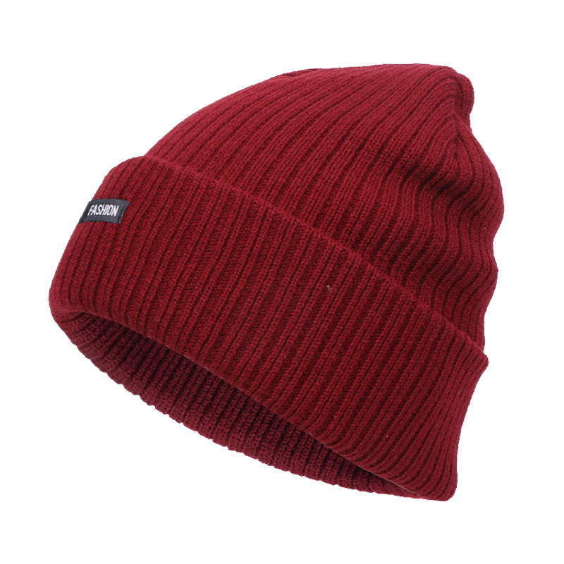 Men's And Women's Knitted Set Autumn And Winter Thickening