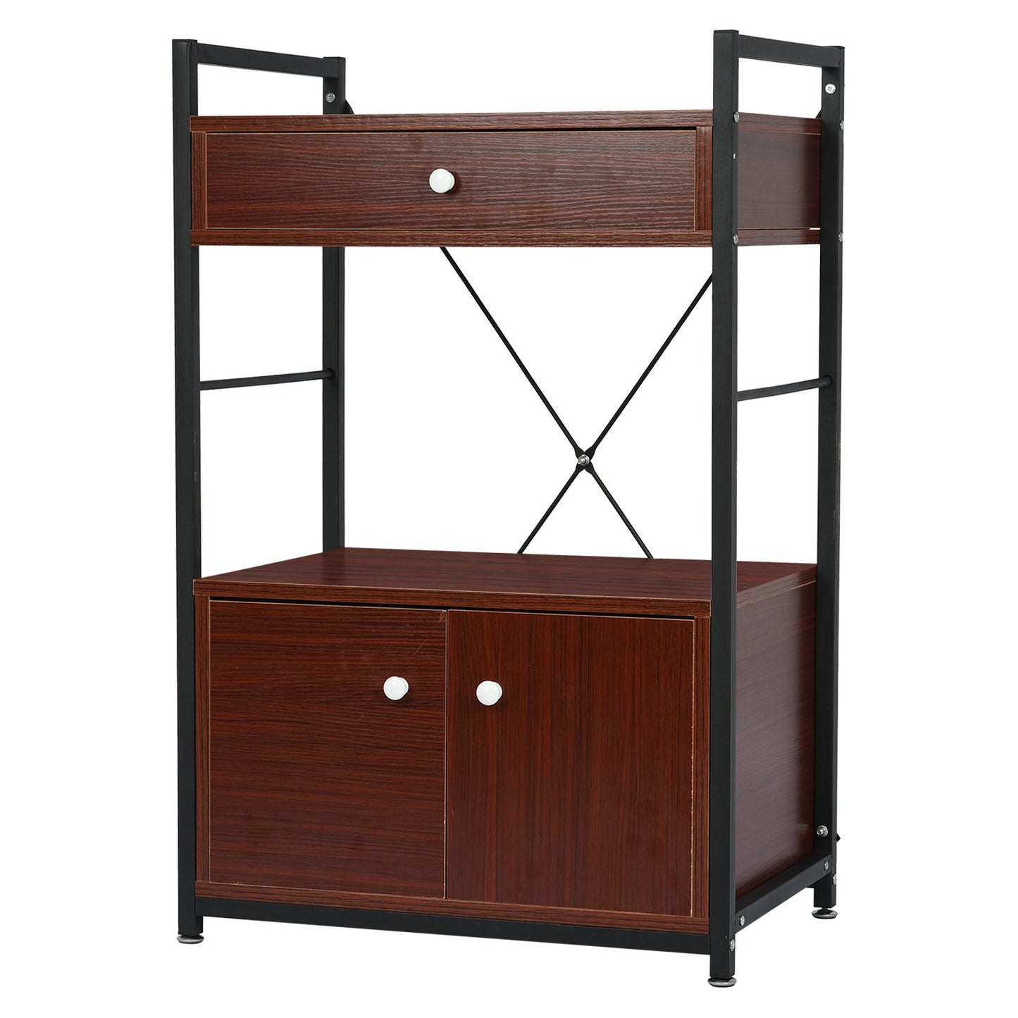 Kitchen Baker's Rack Storage Cabinet Microwave Oven Stand Kitchen Storage Shelf