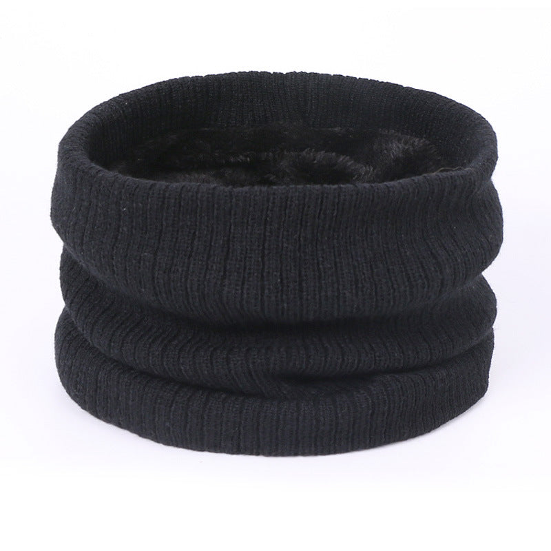 Men's And Women's Knitted Set Autumn And Winter Thickening