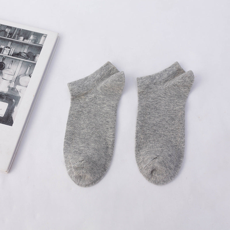 Shallow Mouth Low Cut Thin Flat Cotton Socks