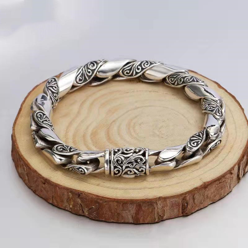 Simple Domineering Bracelet Classic Pin Buckle