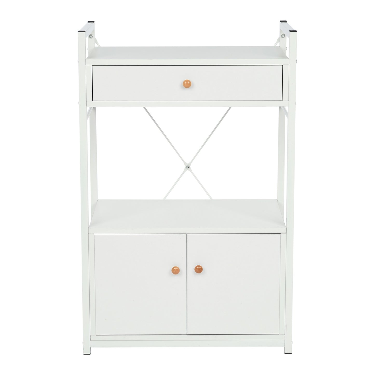 Kitchen Baker's Rack Storage Cabinet Microwave Oven Stand Kitchen Storage Shelf