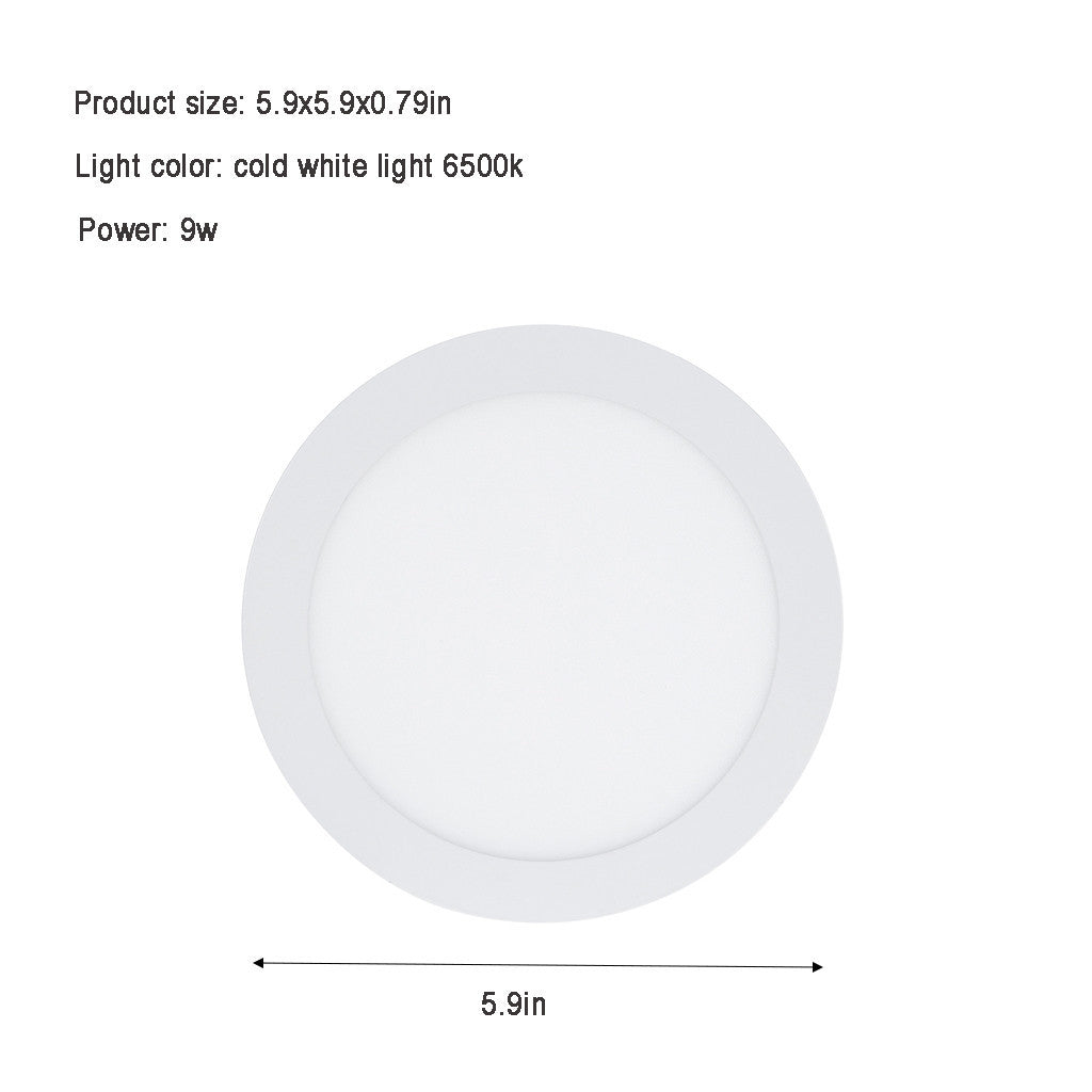 LED Recessed Ceiling Panel Down Lights Bulb Slim Lamp Fixture Panel Light