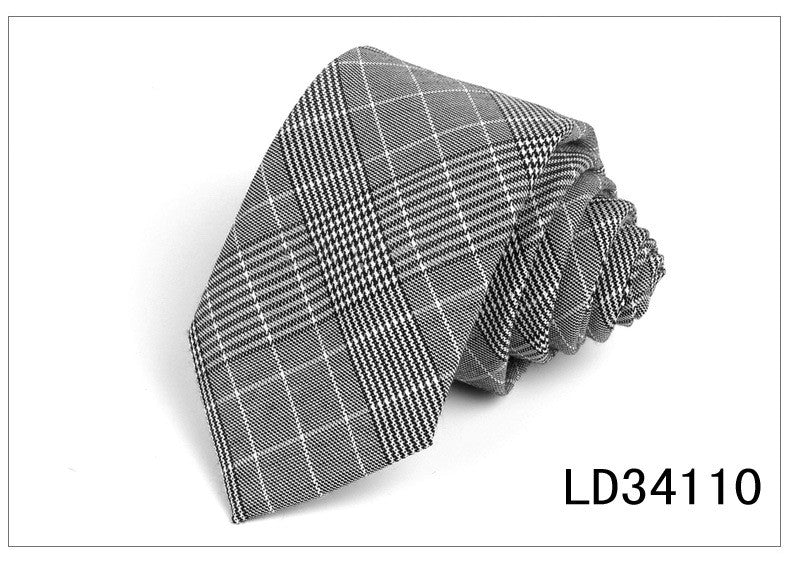 Plaid Series 7cm Men's Ties
