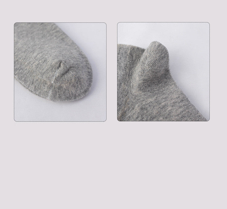 Shallow Mouth Low Cut Thin Flat Cotton Socks