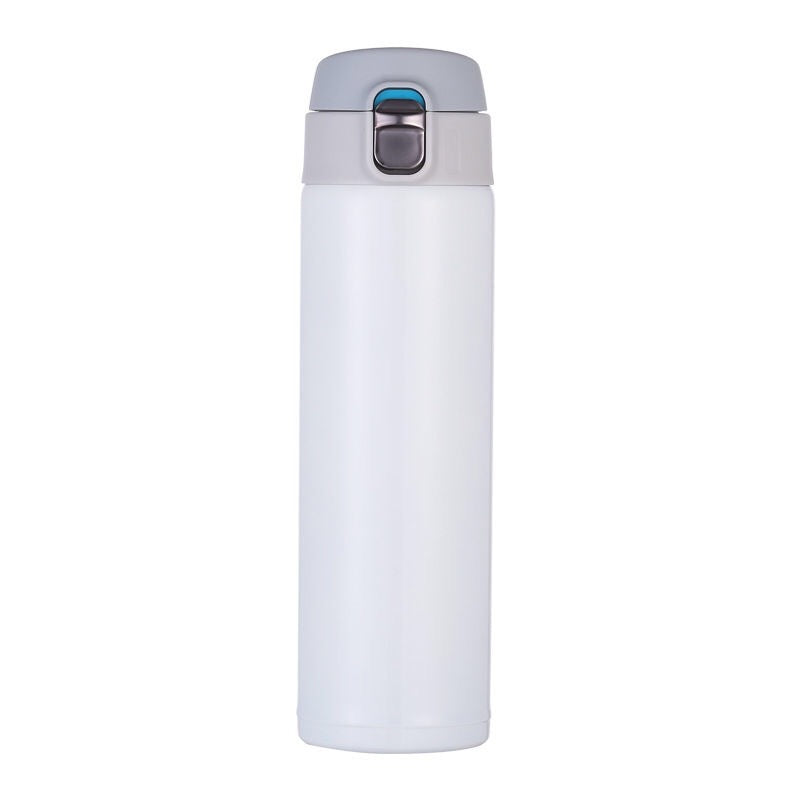 Portable Thermos Mug Coffee Cup With Lid Thermocup Seal Stainless Steel