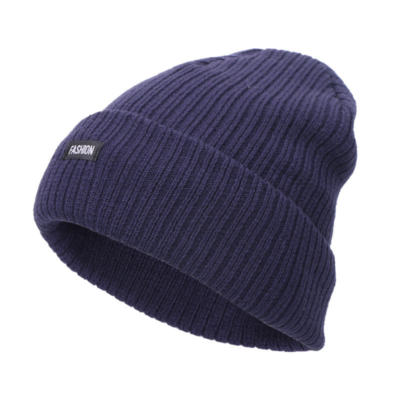 Men's And Women's Knitted Set Autumn And Winter Thickening