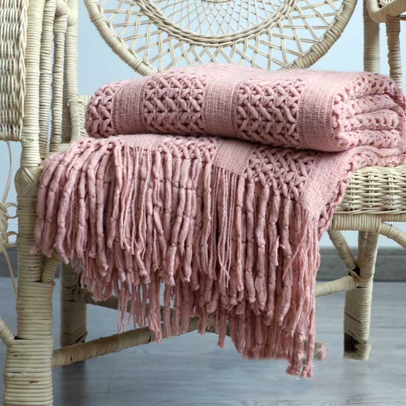 Bed And Breakfast Decoration Blanket Bed End Blanket