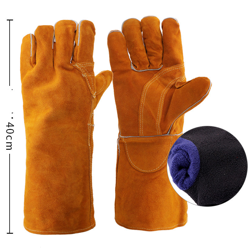 Welder cowhide gloves