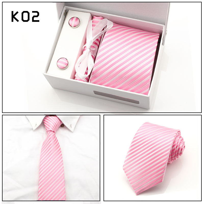 Six-piece men's formal tie