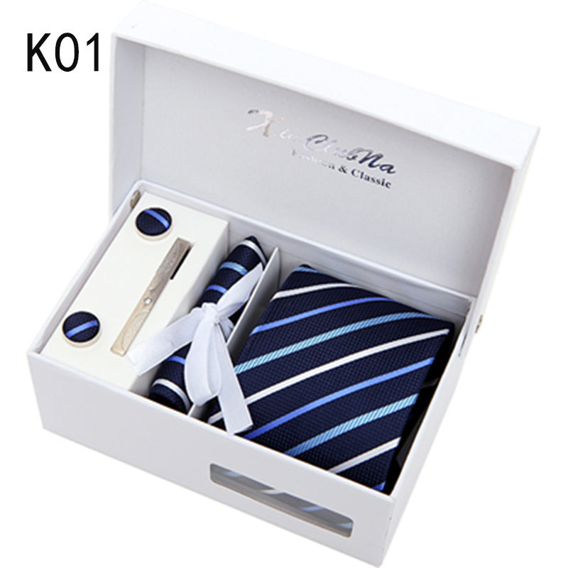 Six-piece men's formal tie