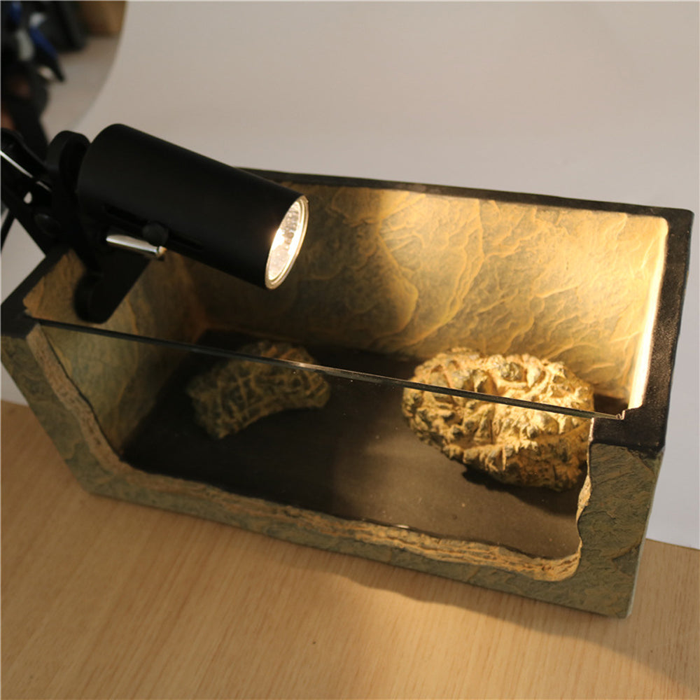 Reptile light stand