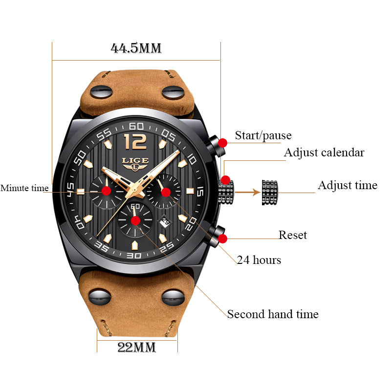 Belt fashion trend quartz watch