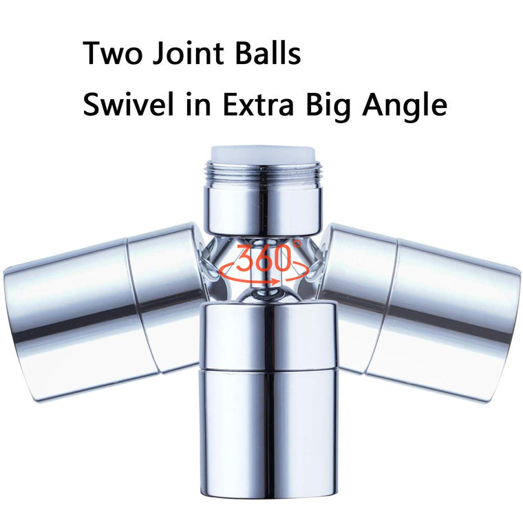 Multifunctional faucet bubbler