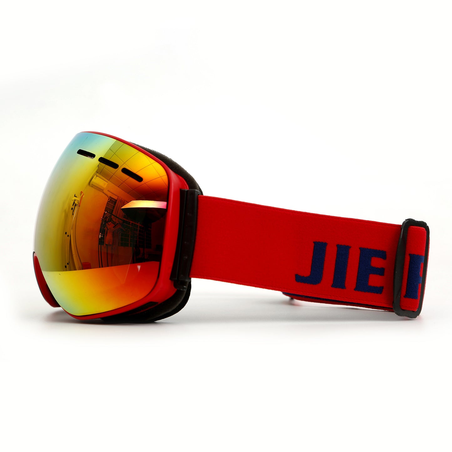 Double Layer Anti Fog Men's Large Spherical Ski Goggles