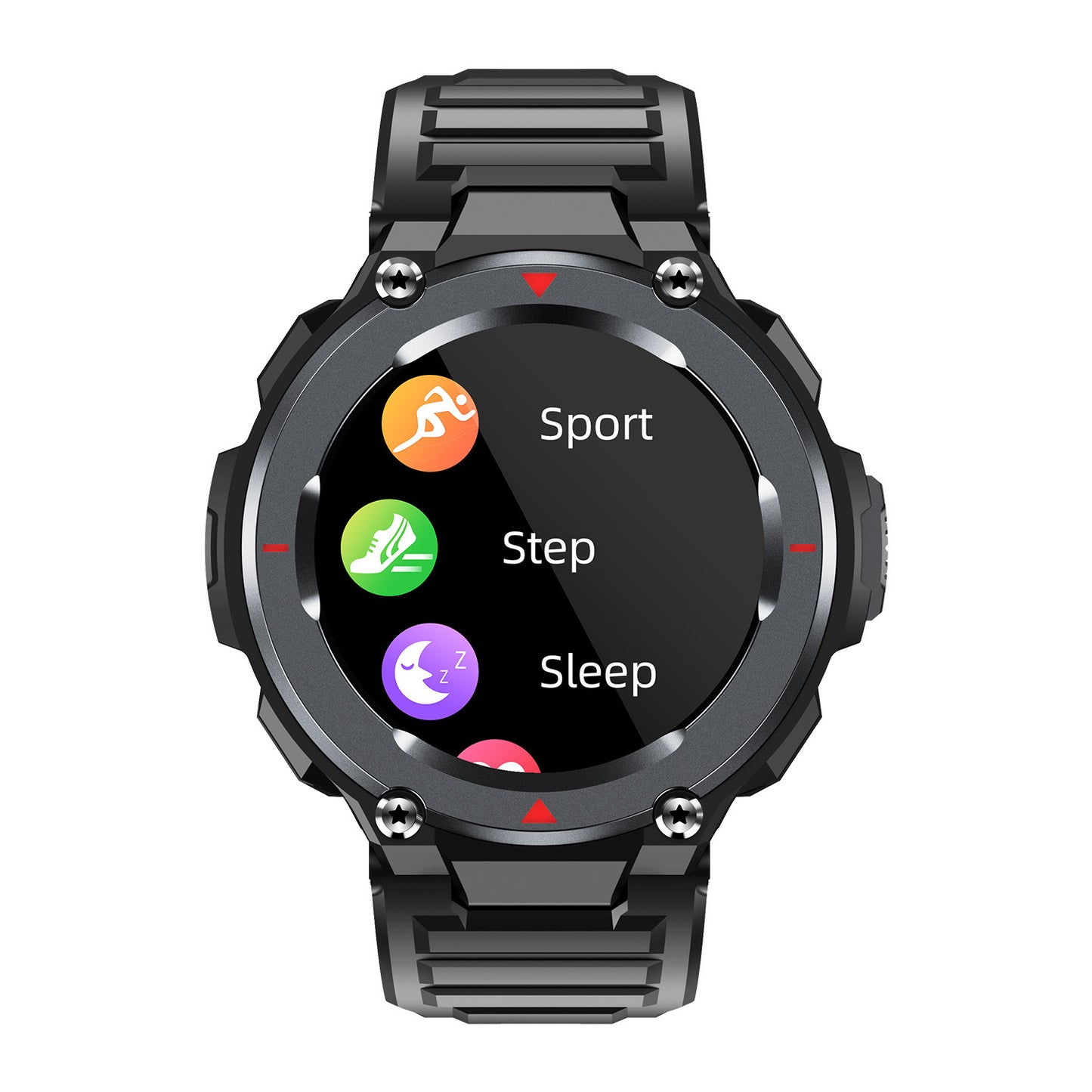 S25 Round Screen Smart Sports Watch Large Battery Long Standby