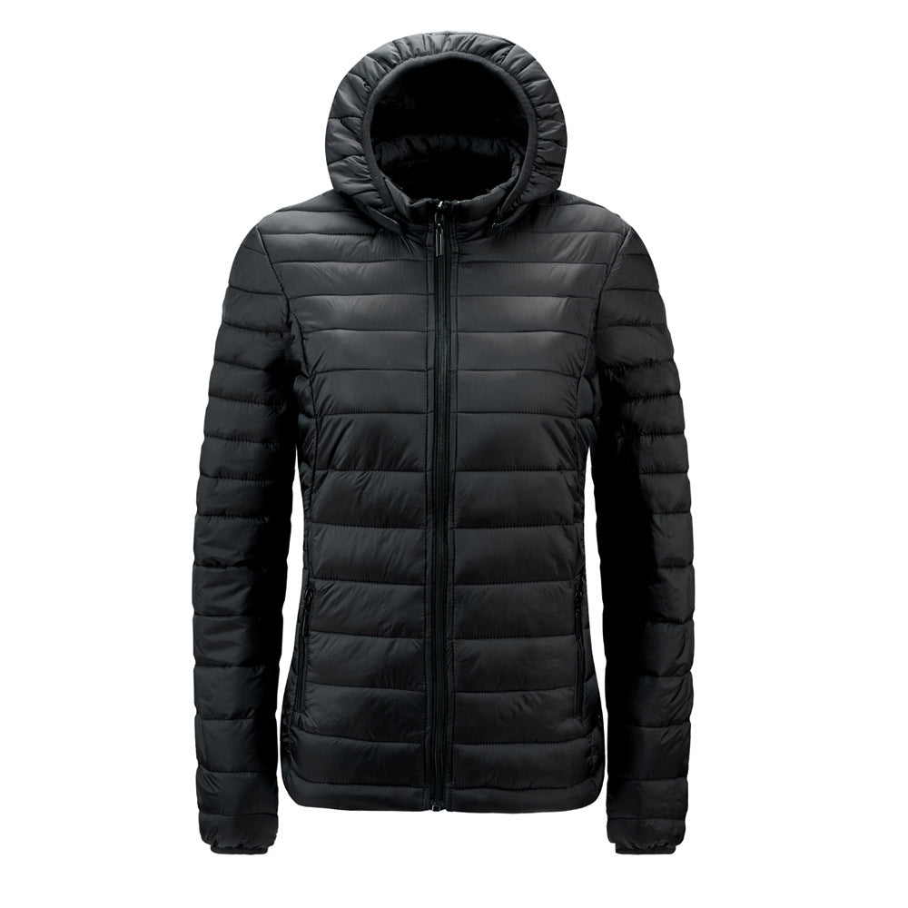 Hooded Cotton Padded Jacket Women's Hooded Jacket Short Padded Jacket