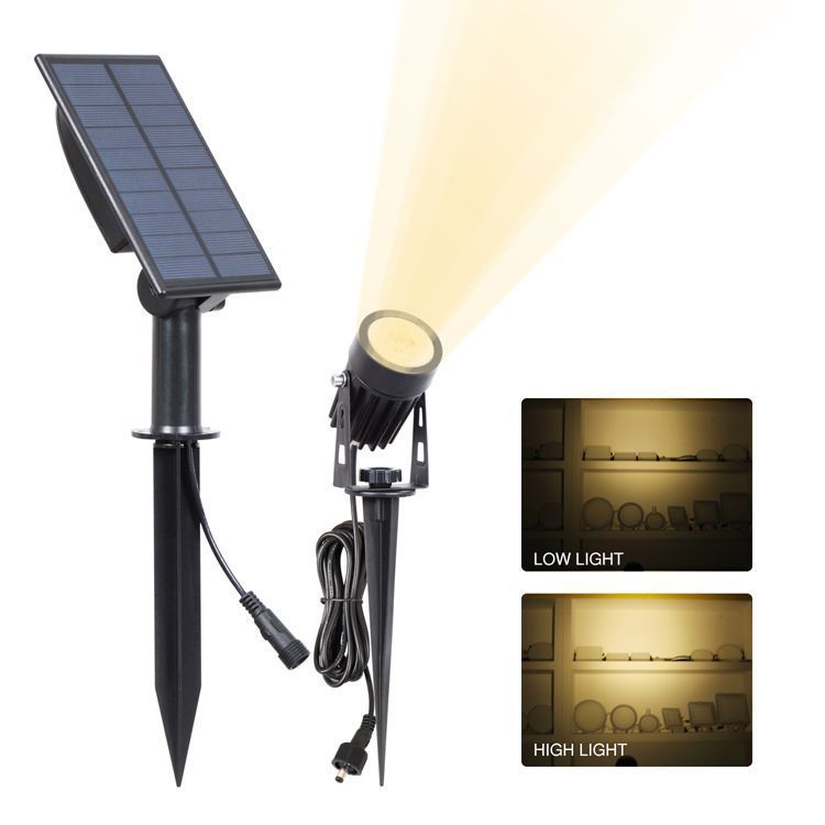 Solar Lawn Lamp Outdoor Insert Garden Lamp