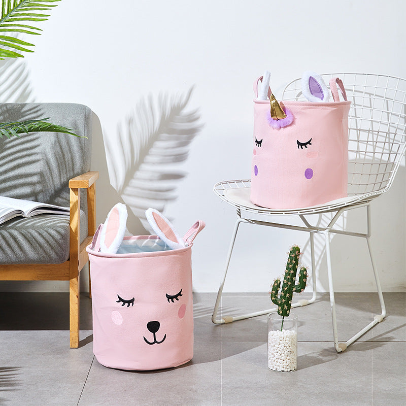 Storage Basket, Dirty Clothes Basket, Toy Storage Bucket, Artifact