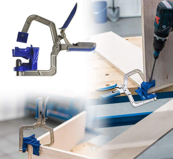 Home Cabinet Right Angle Clip Angle Fixed Hole Puncher 90 Woodworking Tool Clip